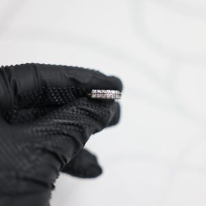 18k white gold diamond ring size 6