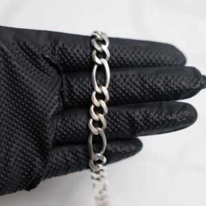 Sterling Silver Figaro Bracelet