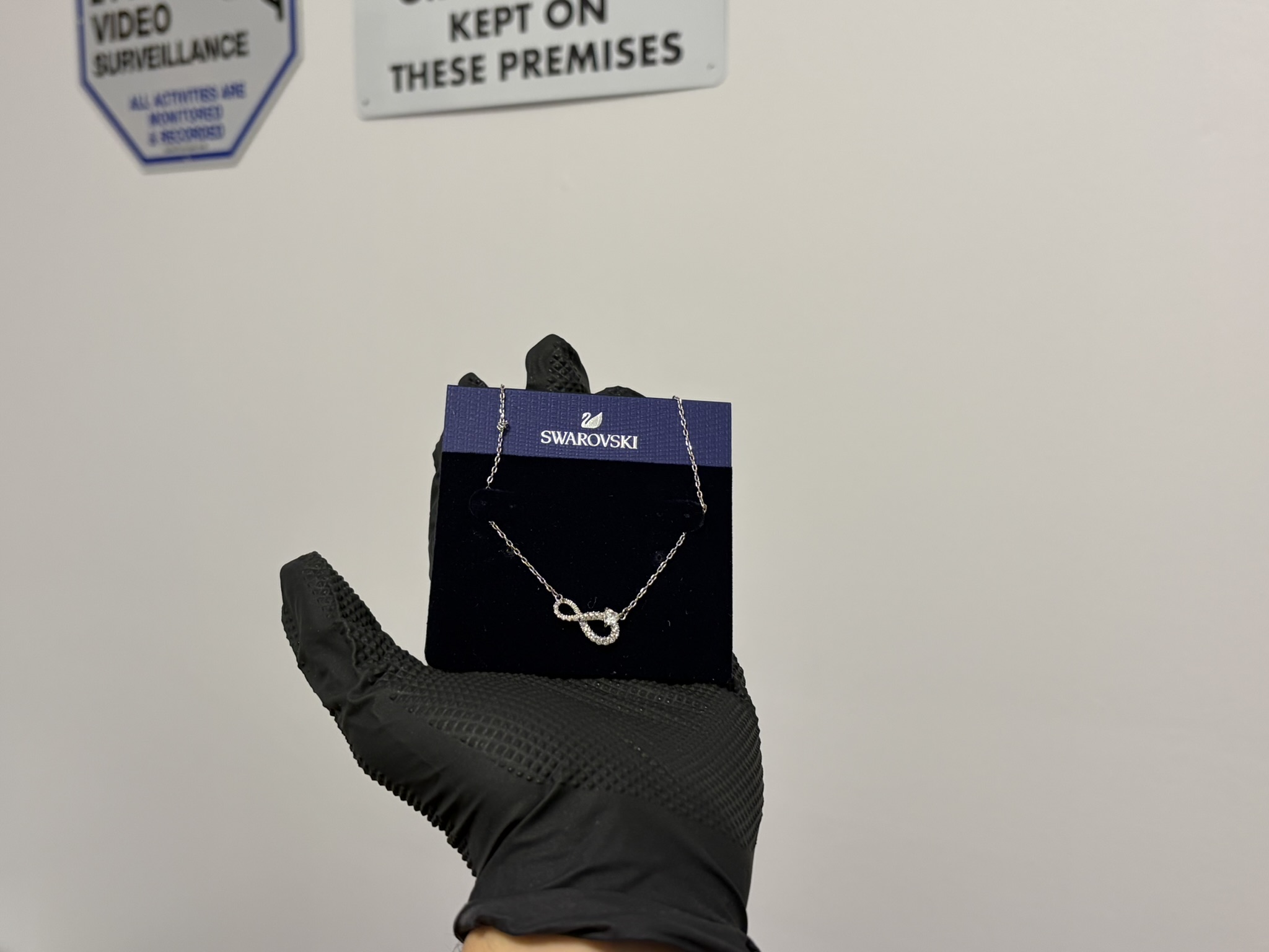 Swarovski Hyperbola Infinity Necklace