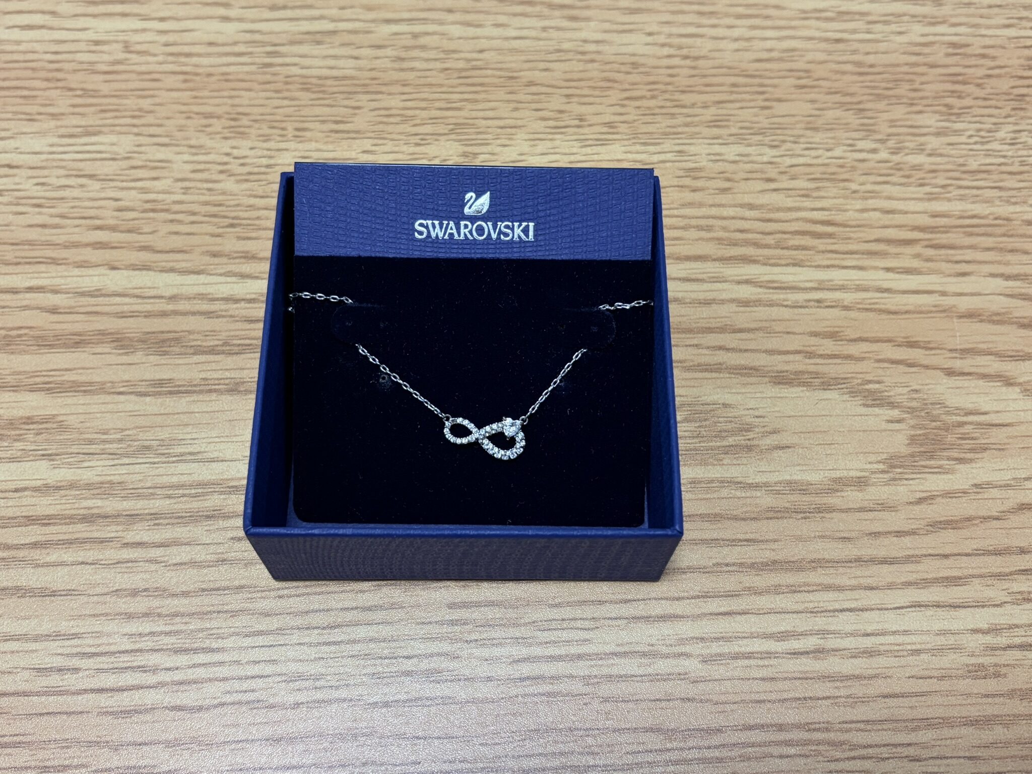 Swarovski Hyperbola Infinity Necklace